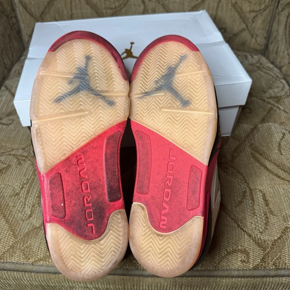Nike‎ Air Jordan 5 Retro Low Arctic Pink Women DA8016-806 Women's Size 8.5